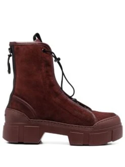 Vic Matié Femme Vic Matie Bottes En Daim à Lacets 40 Mm