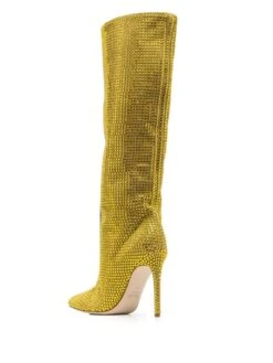 Femme Paris Texas Bottes à Ornements En Cristal -Salvatore Ferragauio Magasin 18737644 40513501 1000