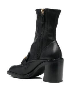 Femme Bally Bottes à Boucles 85 Mm -Salvatore Ferragauio Magasin 18752166 40697907 1000