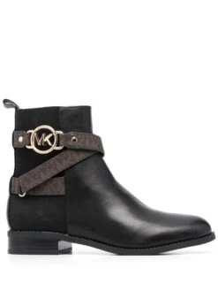 Femme Michael Kors Bottes Rory à Bande Logo