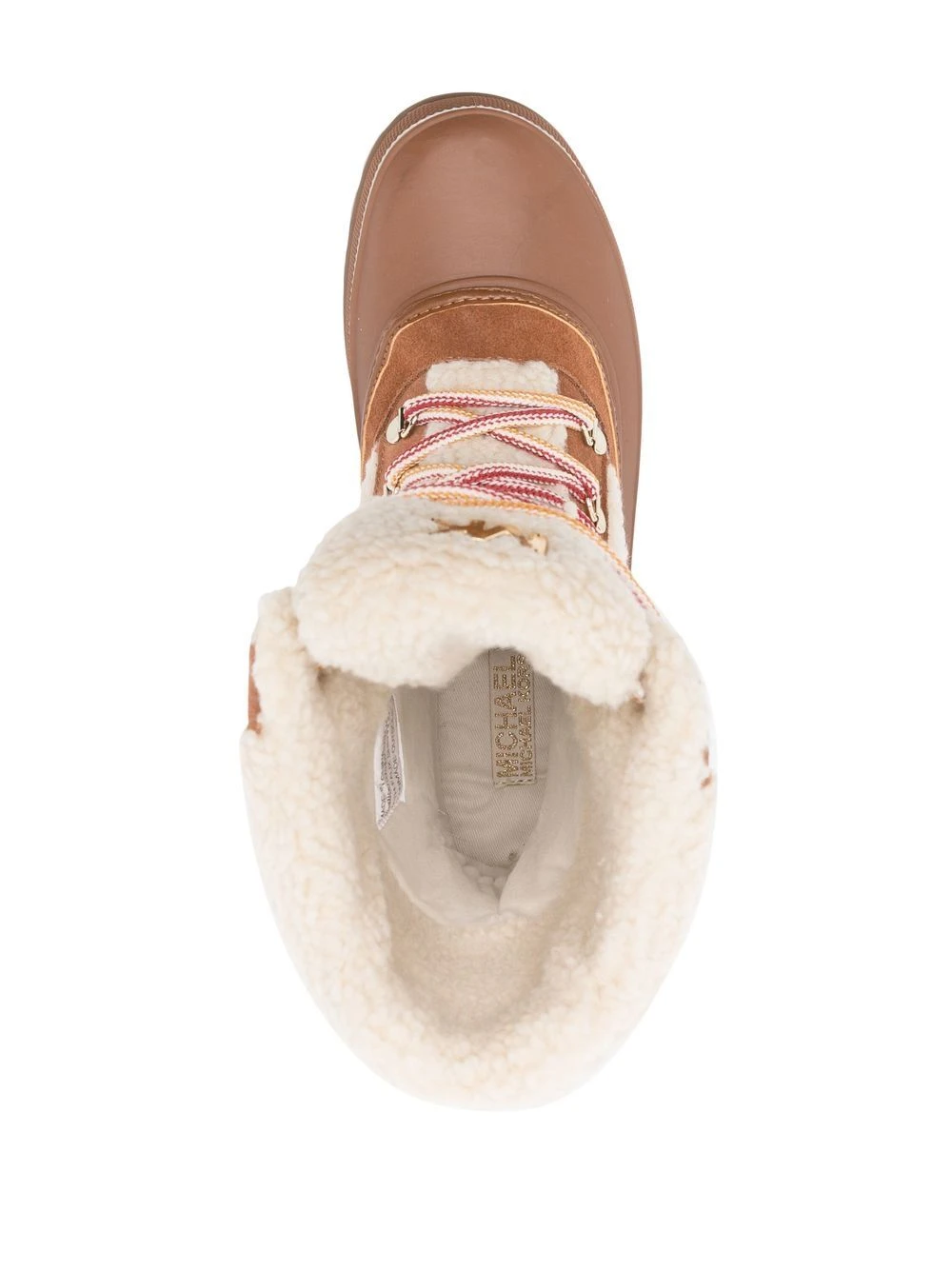 Femme Michael Michael Kors Bottes Ozzie à Bord En Peau Lainée Artificielle 6 Femme Michael Michael Kors Bottes Ozzie à Bord En Peau Lainée Artificielle – Image 4