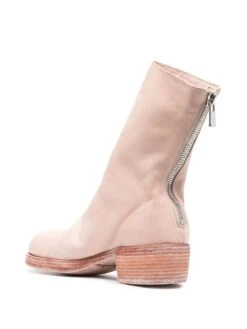 Femme Guidi Bottes En Cuir à Fermeture Zippée -Salvatore Ferragauio Magasin 18802903 40922832 1000