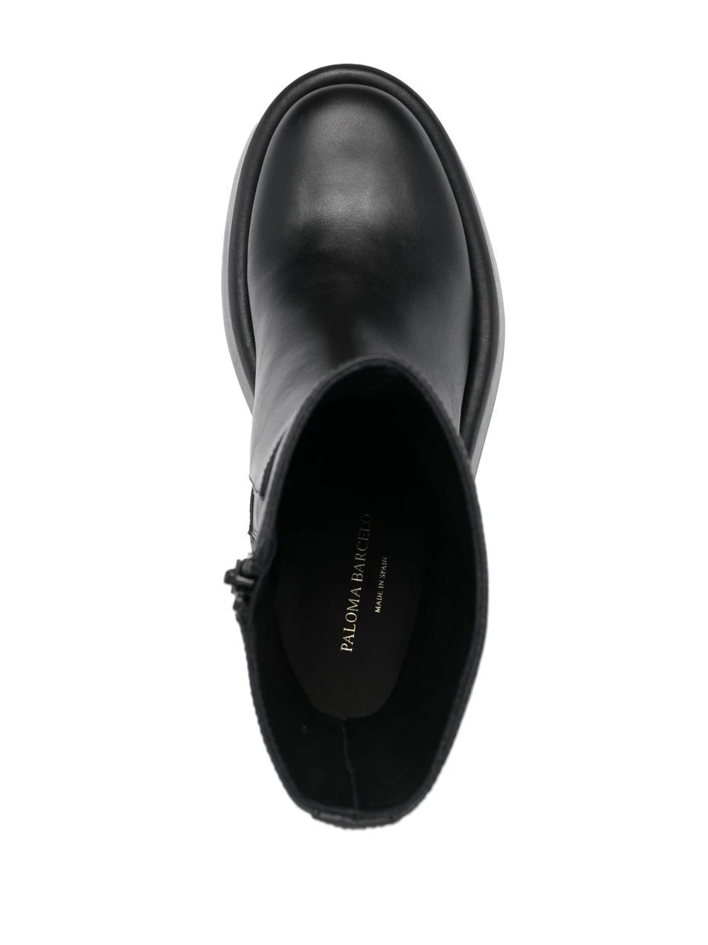 Paloma Barcelo Femme Paloma Barceló Bottes En Cuir à Plateforme 6 Paloma Barcelo Femme Paloma Barceló Bottes En Cuir à Plateforme – Image 4