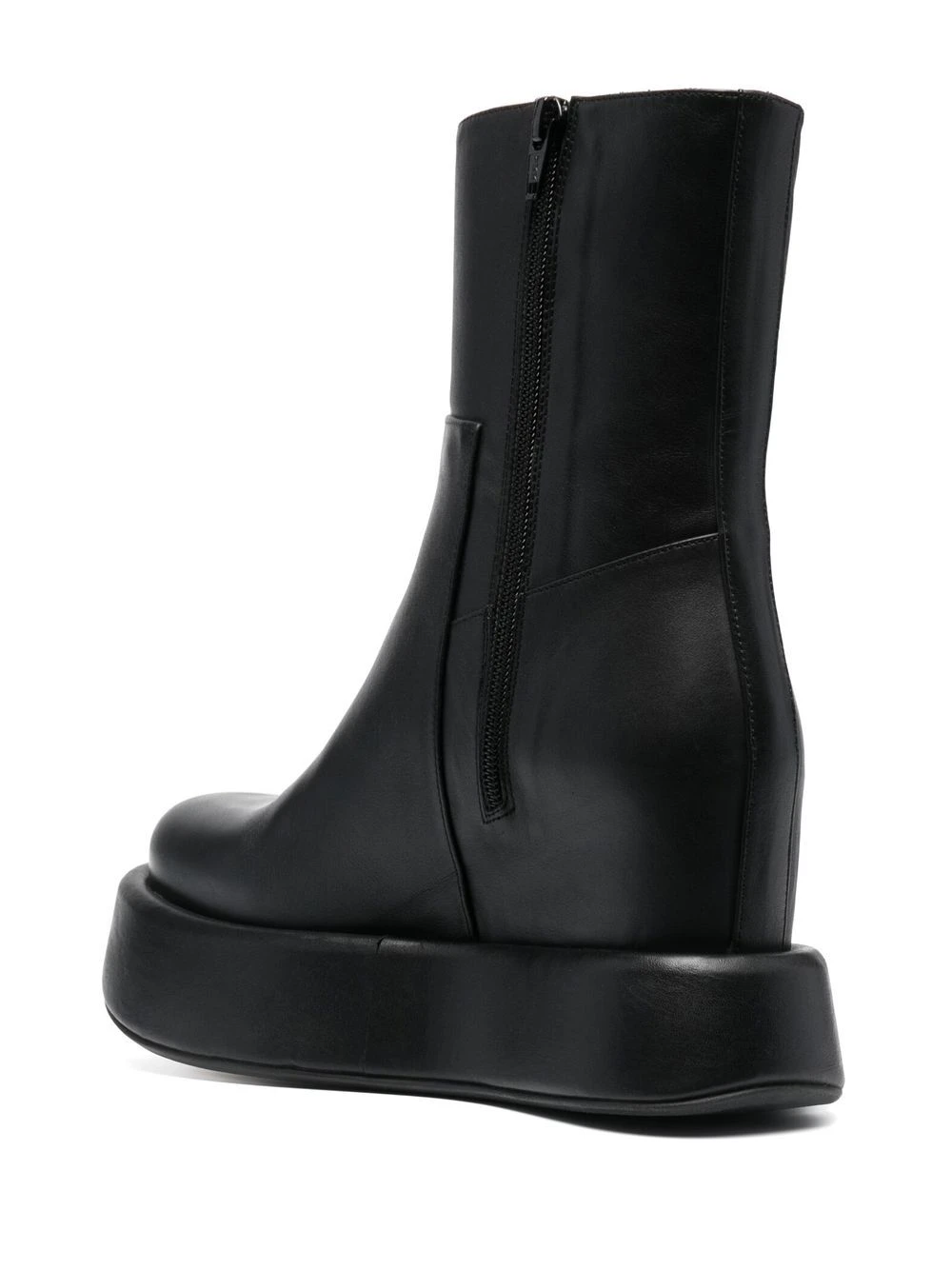 Paloma Barcelo Femme Paloma Barceló Bottes En Cuir à Plateforme 5 Paloma Barcelo Femme Paloma Barceló Bottes En Cuir à Plateforme – Image 3