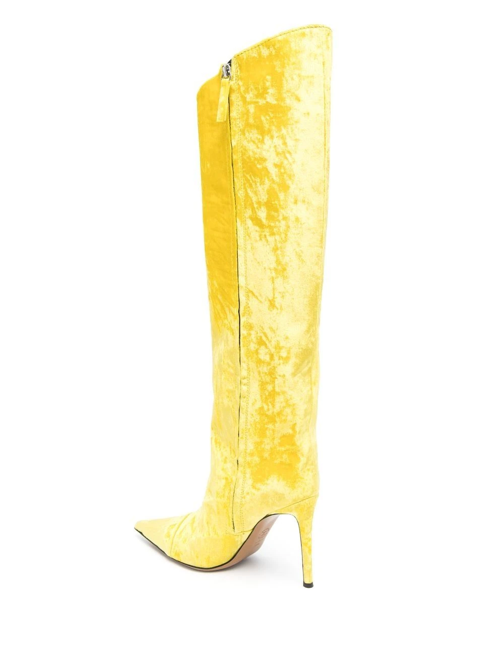 Femme Alexandre Vauthier Bottes En Cuir De Veau à Bout Pointu 5 Femme Alexandre Vauthier Bottes En Cuir De Veau à Bout Pointu – Image 3