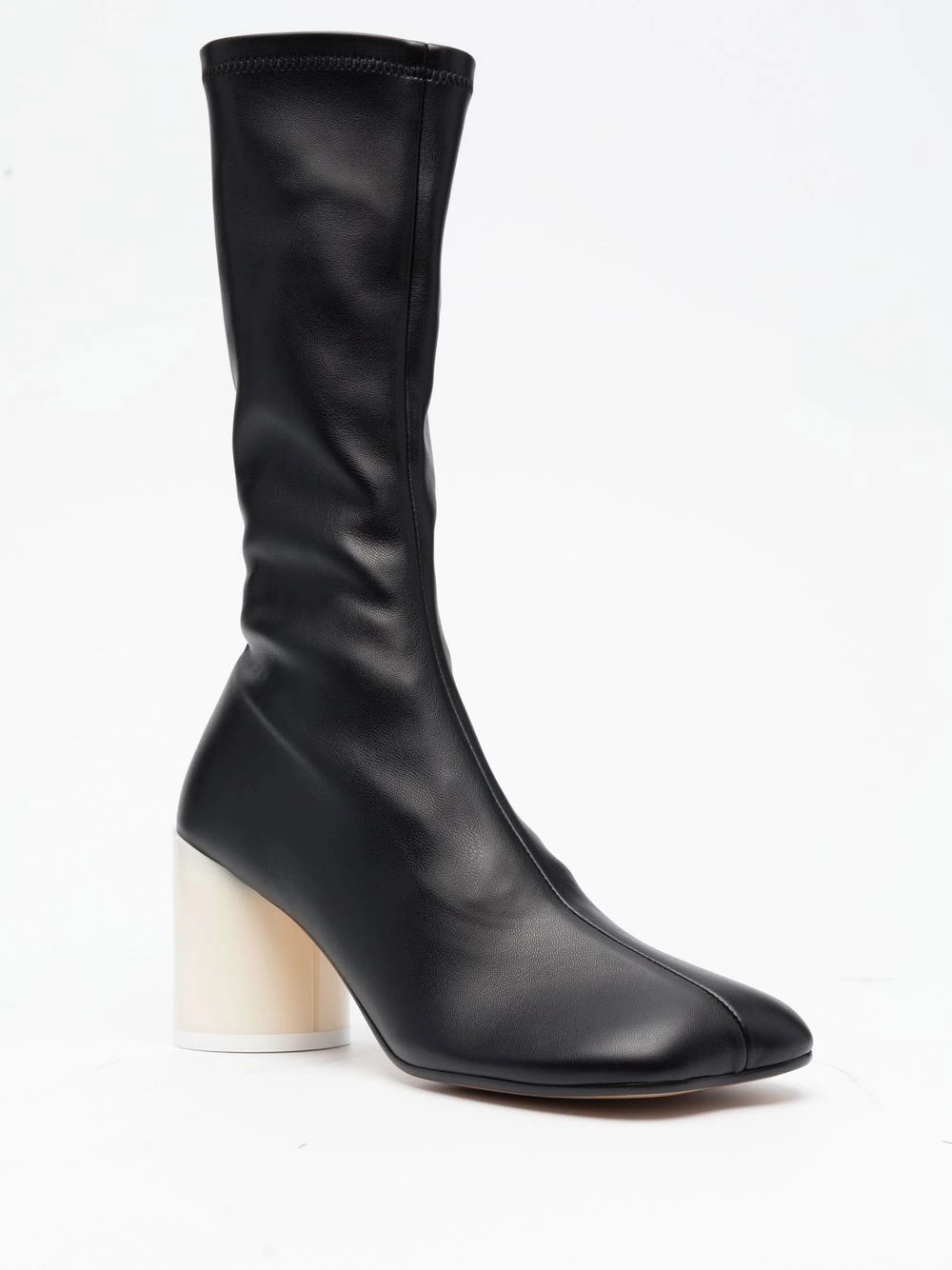 Femme MM6 Maison Margiela Bottes à Talon épais 80 Mm 4 Femme MM6 Maison Margiela Bottes à Talon épais 80 Mm – Image 2