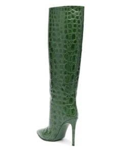 Femme Paris Texas Bottes à Effet Peau De Crocodile 105 Mm -Salvatore Ferragauio Magasin 18833980 40893641 1000