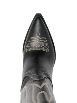 Femme Sonora Bottes En Cuir à Motif Brodé 100 Mm -Salvatore Ferragauio Magasin 18839101 40928494 1000