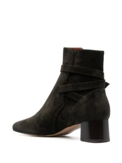 Femme Michel Vivien Bottes à Détail De Boucle 50 Mm -Salvatore Ferragauio Magasin 18841896 41508802 1000