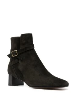 Femme Michel Vivien Bottes à Détail De Boucle 50 Mm -Salvatore Ferragauio Magasin 18841896 41534820 1000
