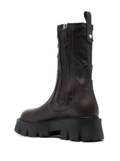 Femme Ermanno Scervino Bottes Brodées à Semelle épaisse -Salvatore Ferragauio Magasin 18843553 40894540 1000