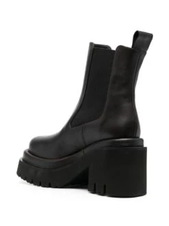 Paloma Barcelo Femme Paloma Barceló Bottes Sander Iris En Cuir -Salvatore Ferragauio Magasin 18855994 41285798 1000