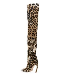 Femme Roberto Cavalli Bottes à Imprimé Animalier 105 Mm 8 Femme Roberto Cavalli Bottes à Imprimé Animalier 105 Mm -Salvatore Ferragauio Magasin 18860860 44596867 1000