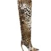 Femme Roberto Cavalli Bottes à Imprimé Animalier 105 Mm