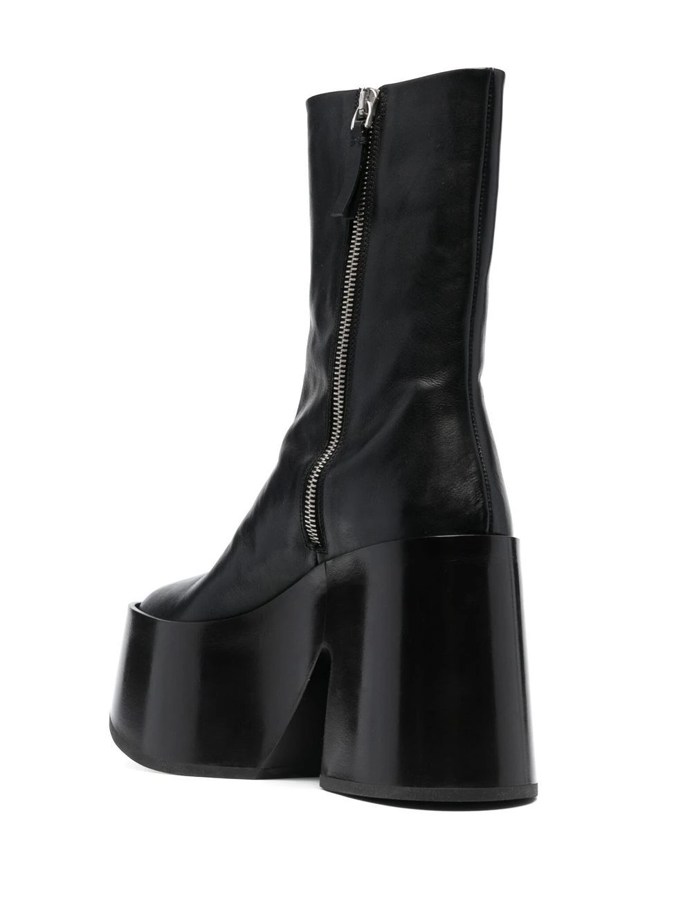 Femme Jil Sander Bottes En Cuir à Plateforme 110 Mm 5 Femme Jil Sander Bottes En Cuir à Plateforme 110 Mm – Image 3