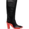 Femme MSGM Bottes 85 Mm à Semelle Contrastante -Salvatore Ferragauio Magasin 18877585 43200822 1000