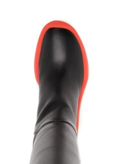 Femme MSGM Bottes 85 Mm à Semelle Contrastante 9 Femme MSGM Bottes 85 Mm à Semelle Contrastante -Salvatore Ferragauio Magasin 18877585 43200823 1000