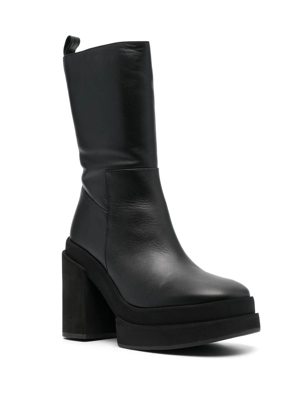 Paloma Barcelo Femme Paloma Barceló Bottes Melissa En Cuir à Talon 4 Paloma Barcelo Femme Paloma Barceló Bottes Melissa En Cuir à Talon – Image 2