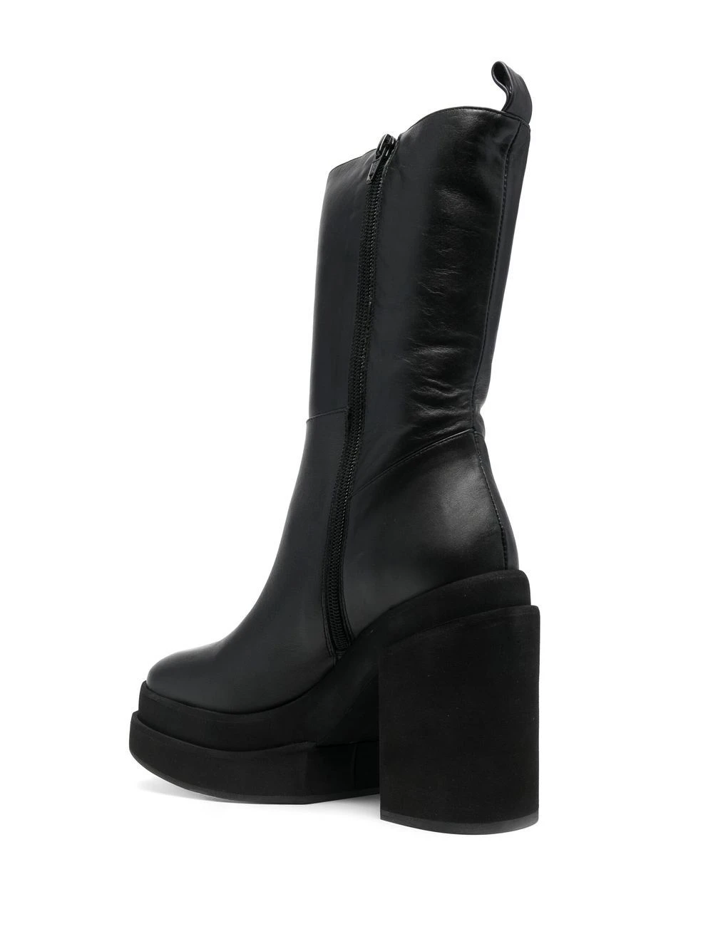 Paloma Barcelo Femme Paloma Barceló Bottes Melissa En Cuir à Talon 5 Paloma Barcelo Femme Paloma Barceló Bottes Melissa En Cuir à Talon – Image 3