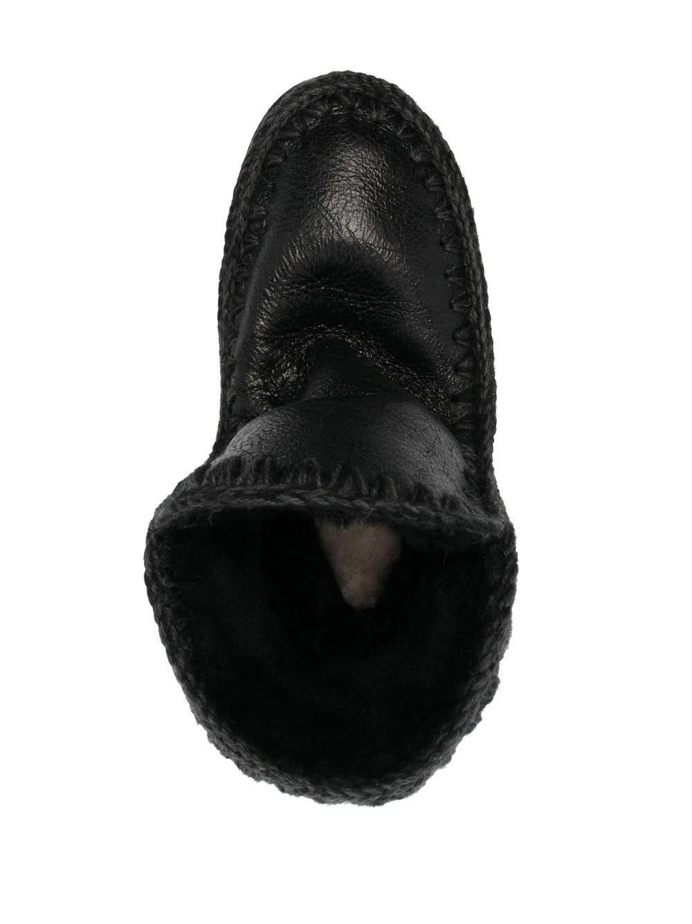 Femme Mou Bottes En Cuir à Semelle épaisse 6 Femme Mou Bottes En Cuir à Semelle épaisse – Image 4