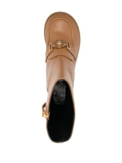 Femme Versace Bottes Medusa Biggie 110 Mm à Plateforme -Salvatore Ferragauio Magasin 18923605 41155158 1000