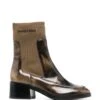 Femme See By Chloé Bottes à Logo Brodé -Salvatore Ferragauio Magasin 18926133 41132565 1000