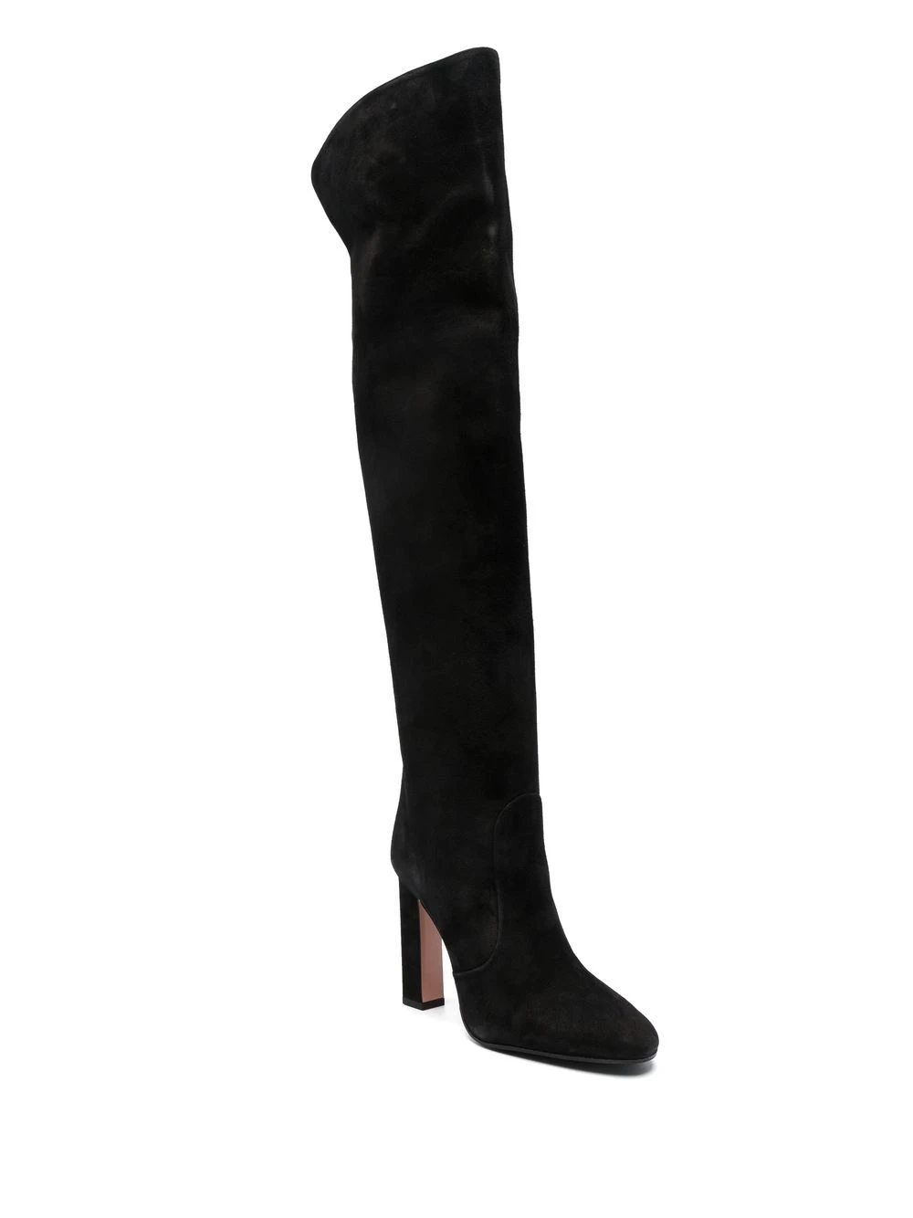 Femme Aquazzura Bottes En Daim 130 Mm 4 Femme Aquazzura Bottes En Daim 130 Mm – Image 2