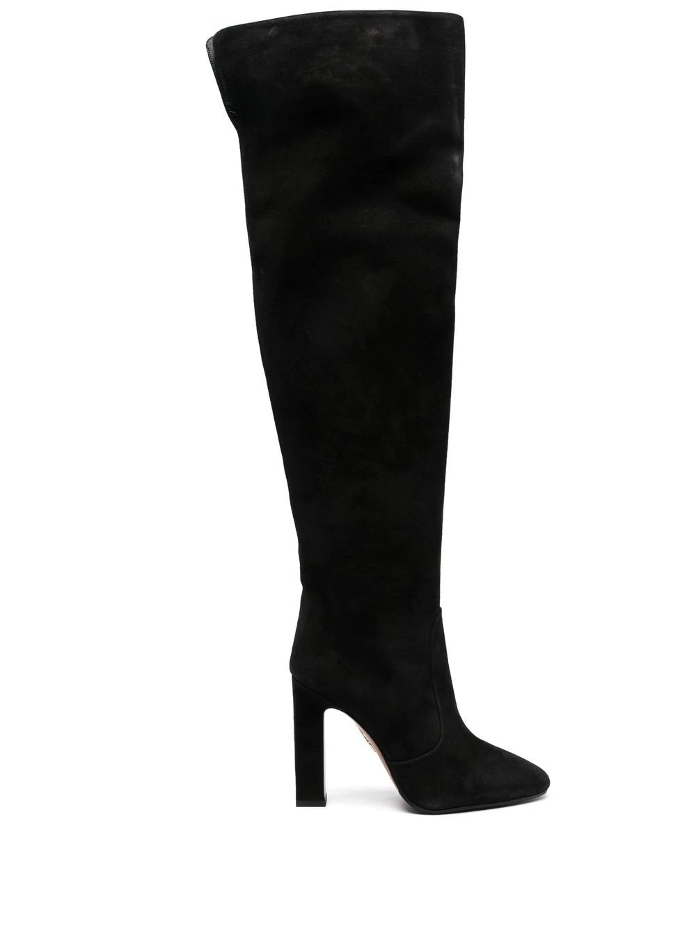 Femme Aquazzura Bottes En Daim 130 Mm 3 Femme Aquazzura Bottes En Daim 130 Mm