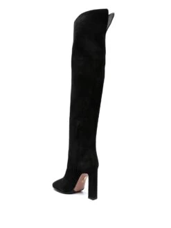 Femme Aquazzura Bottes En Daim 130 Mm 8 Femme Aquazzura Bottes En Daim 130 Mm -Salvatore Ferragauio Magasin 18932636 41209958 1000