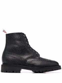 Homme Thom Browne Bottes à Finitions Richelieus