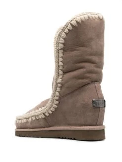 Femme Mou Bottes En Peau De Mouton -Salvatore Ferragauio Magasin 18934455 41595386 1000