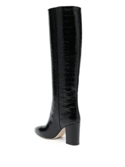 Femme Paris Texas Bottes à Effet Peau De Crocodile -Salvatore Ferragauio Magasin 18935048 41178730 1000