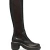 Femme Jil Sander Bottes En Cuir -Salvatore Ferragauio Magasin 18941649 41221144 1000