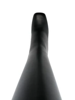 Femme Valentino Garavani Bottes à Plaque Logo 70 Mm -Salvatore Ferragauio Magasin 18941661 41213658 1000