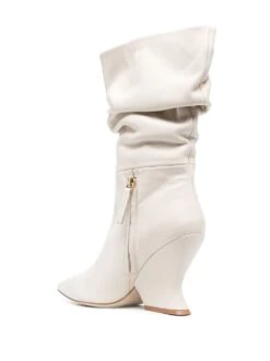 Femme Dee Ocleppo Bottes Pointues à Talon Sculpté -Salvatore Ferragauio Magasin 18951619 41919805 1000