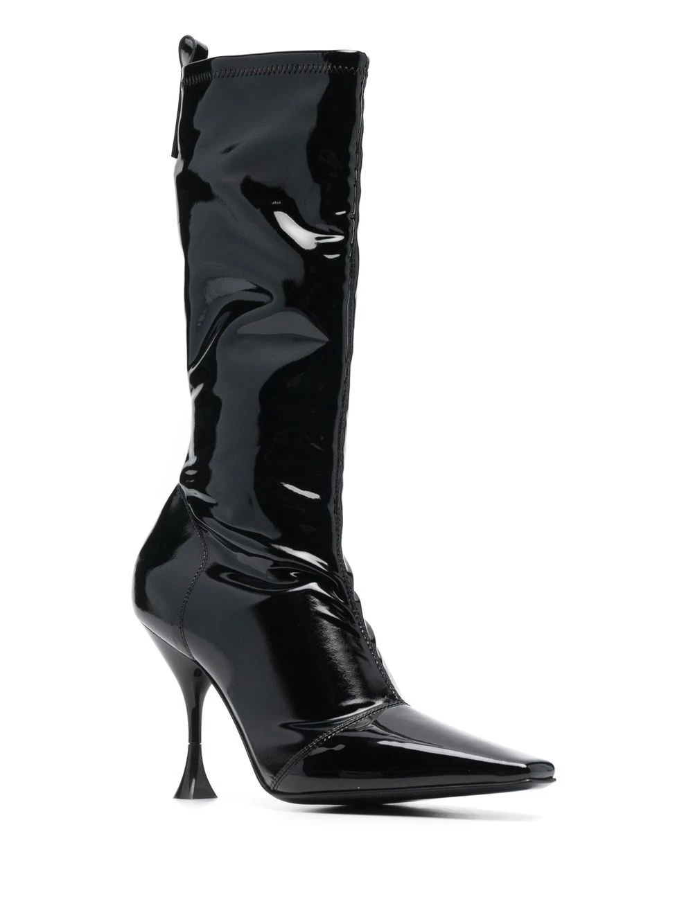 Femme 3juin Bottes Berry Cris En Cuir 4 Femme 3juin Bottes Berry Cris En Cuir – Image 2