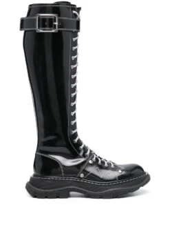 Femme Alexander McQueen Bottes Tread Slick