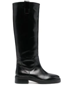Femme Aeyde Bottes En Cuir