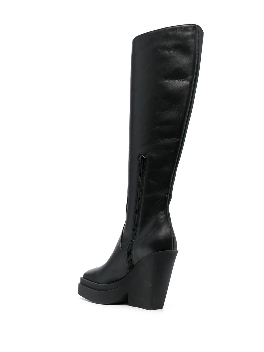 Femme GIABORGHINI Bottes En Cuir 120 Mm 4 Femme GIABORGHINI Bottes En Cuir 120 Mm – Image 2