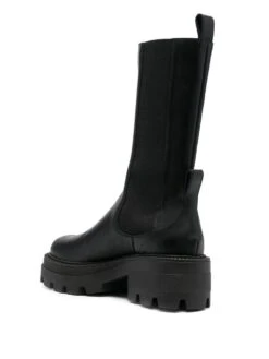 Femme Sergio Rossi Bottes En Cuir à Semelle épaisse 8 Femme Sergio Rossi Bottes En Cuir à Semelle épaisse -Salvatore Ferragauio Magasin 19013859 41610442 1000