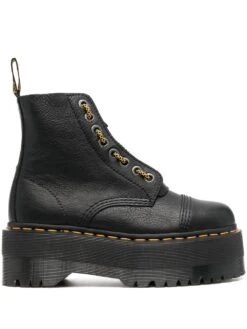 Femme Dr. Martens Bottes Sinclair En Cuir