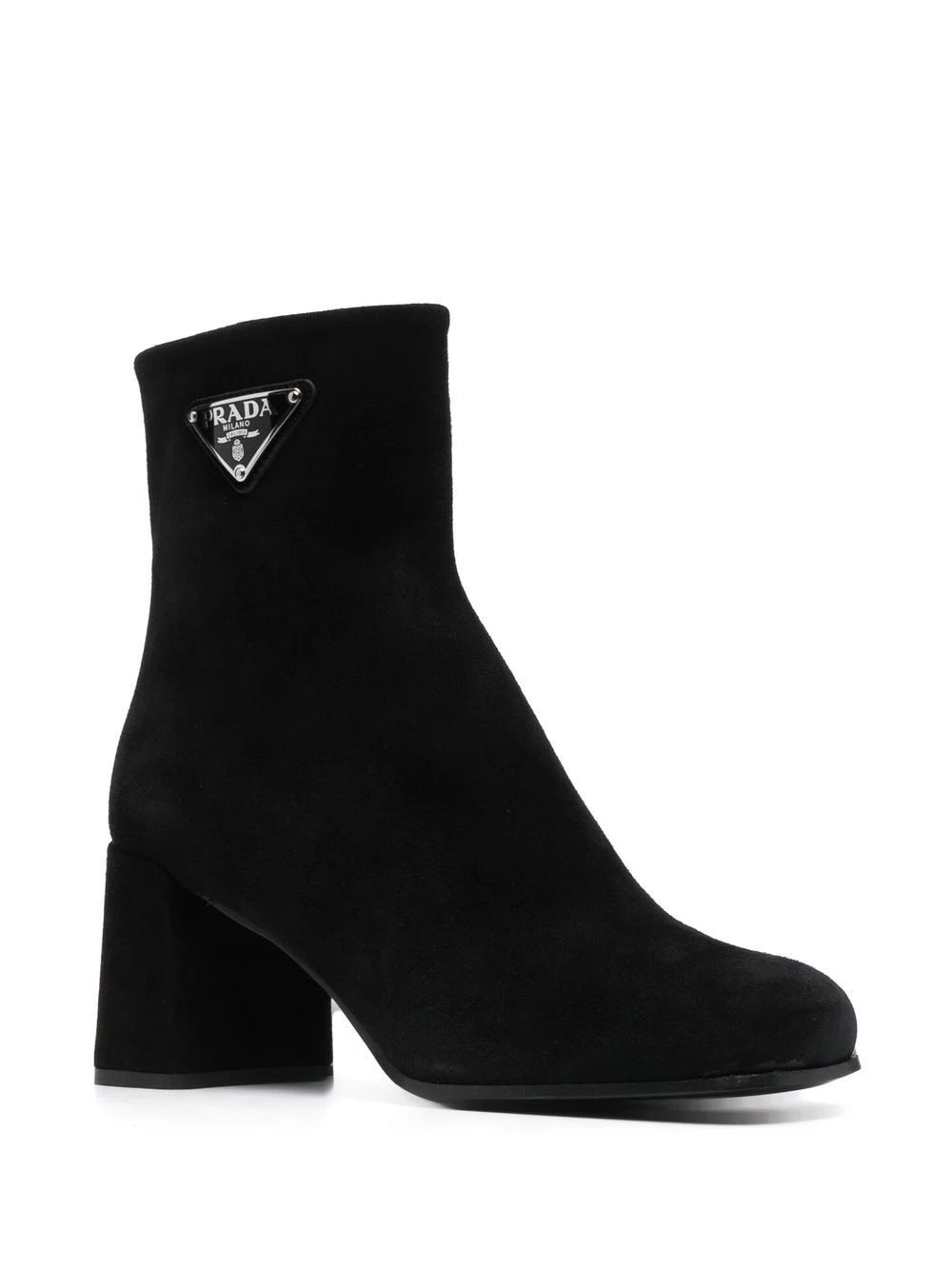 Femme Prada Bottes à Plaque Logo 70 Mm 4 Femme Prada Bottes à Plaque Logo 70 Mm – Image 2