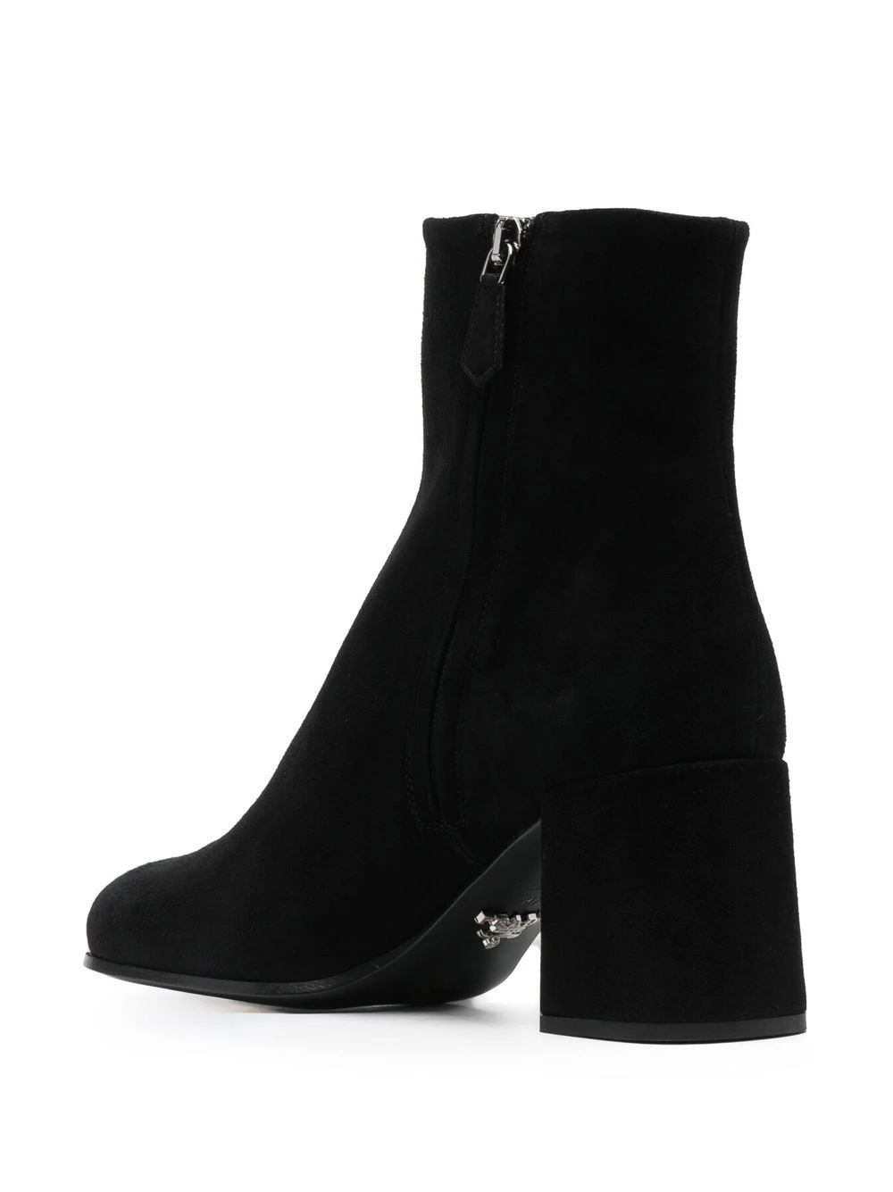 Femme Prada Bottes à Plaque Logo 70 Mm 5 Femme Prada Bottes à Plaque Logo 70 Mm – Image 3