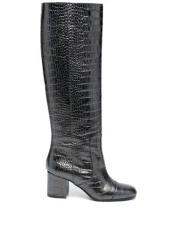 Femme Paul Warmer X Philou Cocco Bottes Ă Effet Peau De Crocodile