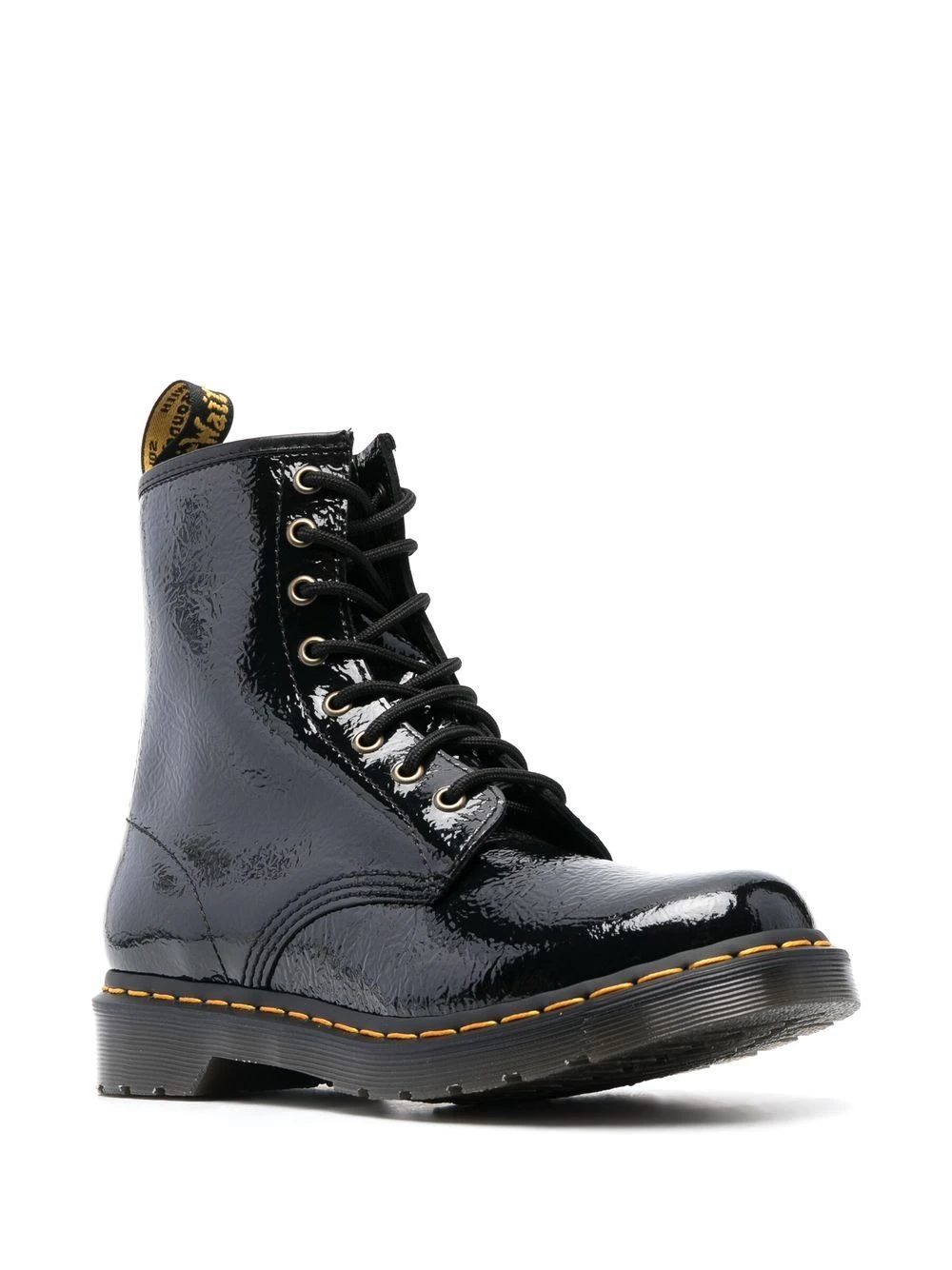 Femme Dr. Martens Bottes Lacées En Cuir 4 Femme Dr. Martens Bottes Lacées En Cuir – Image 2