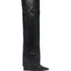 Femme Le Silla Bottes à Design Replié 125 Mm 2 Femme Le Silla Bottes à Design Replié 125 Mm -Salvatore Ferragauio Magasin 19039691 41567288 1000