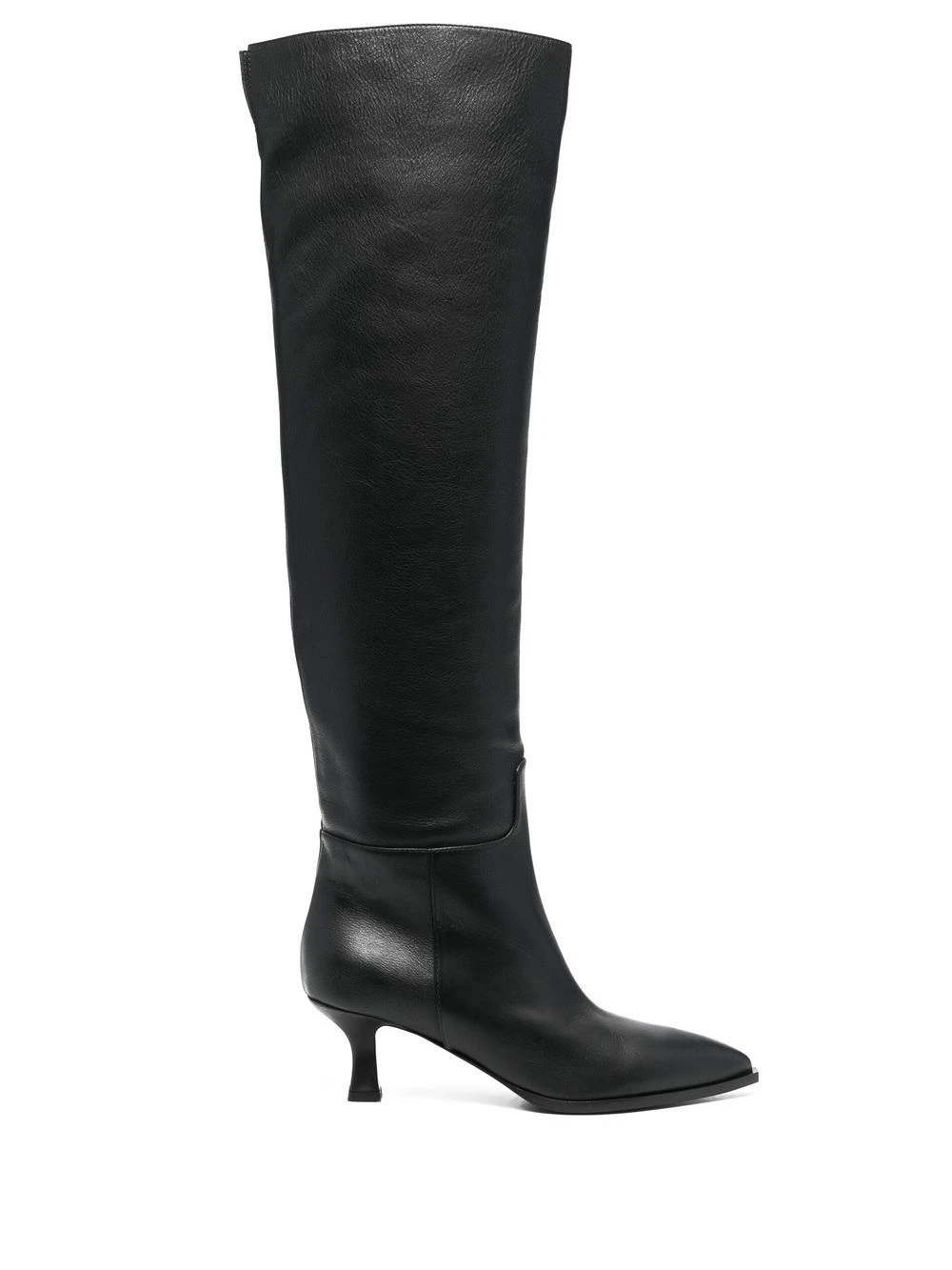 Femme 3juin Bottes En Cuir De Veau à Bout Pointu 3 Femme 3juin Bottes En Cuir De Veau à Bout Pointu