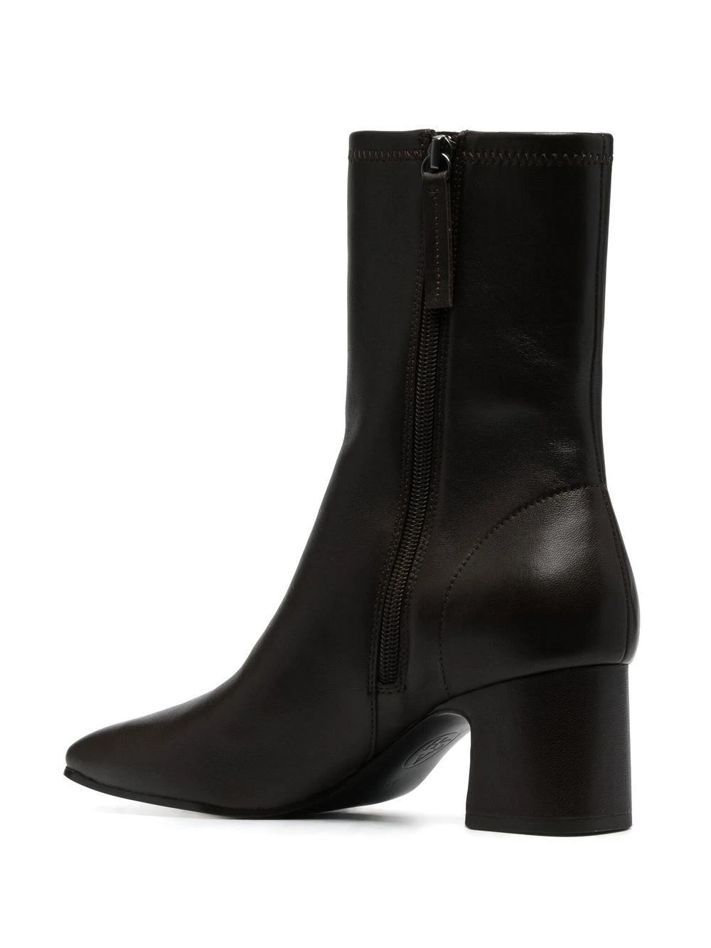 Femme Ash Bottes Zippées à Bout Carré 5 Femme Ash Bottes Zippées à Bout Carré – Image 3