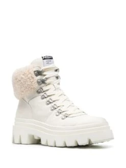 Femme Ash Bottes à Détails En Fourrure Artificielle -Salvatore Ferragauio Magasin 19052400 41590398 1000