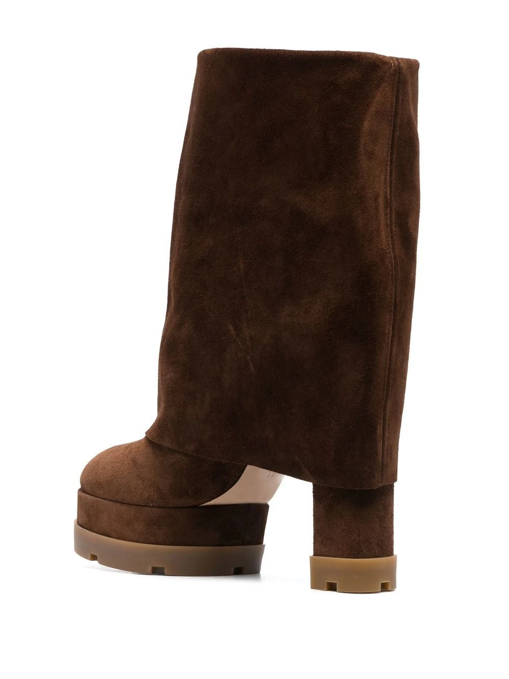 Femme Casadei Bottes En Daim à Plateforme 150 Mm 5 Femme Casadei Bottes En Daim à Plateforme 150 Mm – Image 3